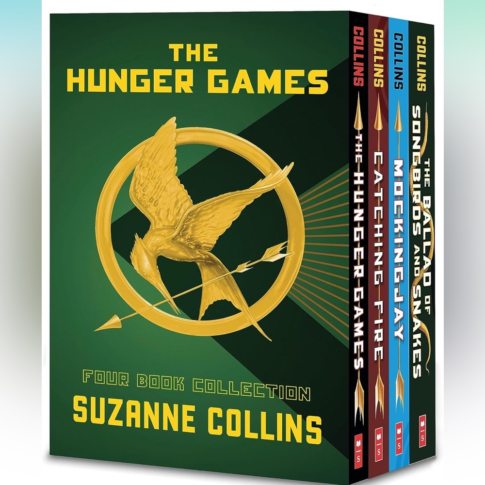 📚HUNGER GAMES 4-book paperback set📚 BRAND NEW IN MANUFACTURE’S PLASTIC WRAP!